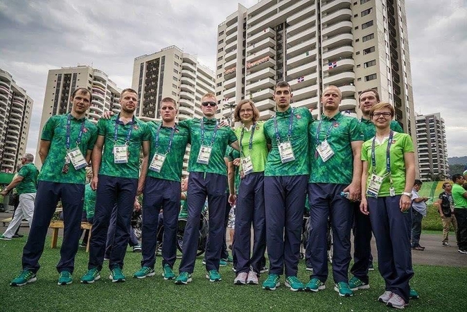 Lietuvos golbolo rinktinė kovos dėl parolimpinių žaidynių aukso