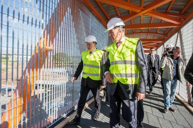 Premjeras įvertino „Via Balticos“ rekonstrukcijos darbus