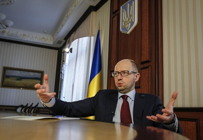 A. Jeceniukas: smurtas Odesoje – dalis „Rusijos plano sugriauti Ukrainą“