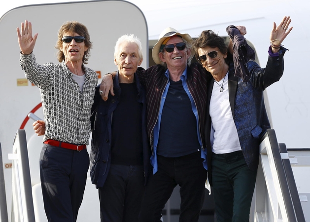 „The Rolling Stones“ surengs istorinį koncertą Kuboje