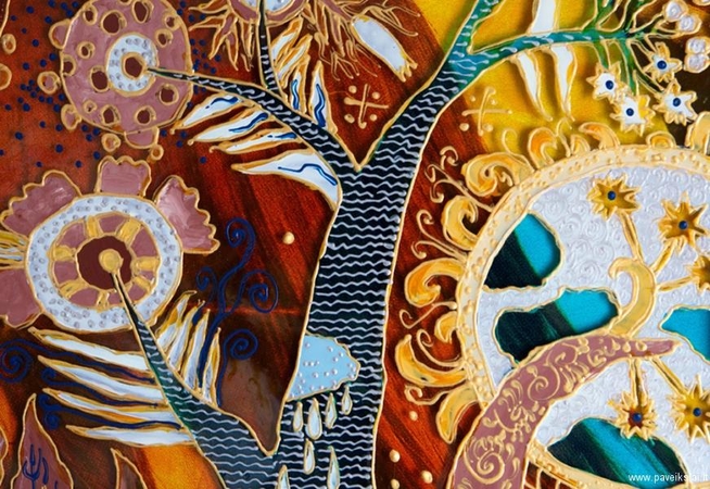 Galerijoje – šviesi diena abipus lango