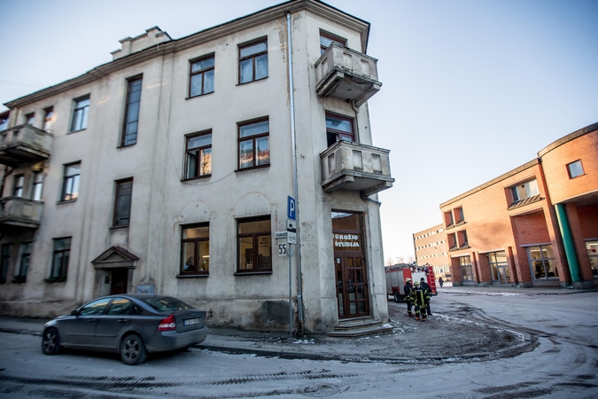Gaisras vos nepražudė 70-metės kaunietės