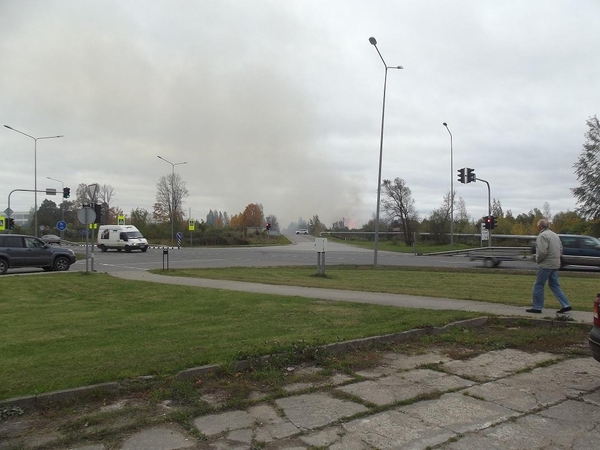 Radviliškyje dėl gaisro ekstremali padėtis dar neatšaukta
