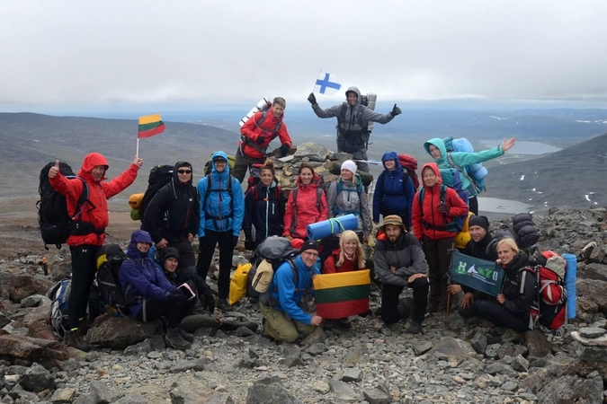 Į kalnus – perbraižyti Suomijos ir Norvegijos sieną