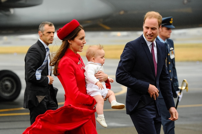 Mažasis princas George'as keliauja į Naująją Zelandiją ir Australiją