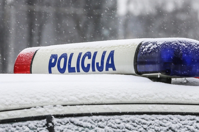 Operatyviai atskleistas plėšimas Salantuose