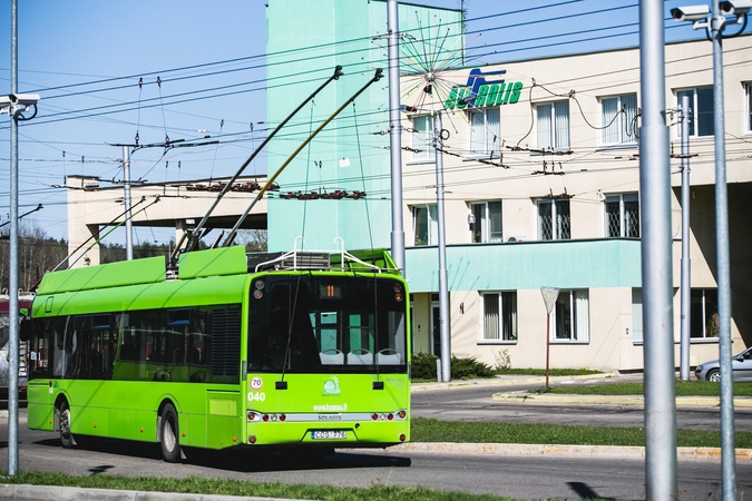 Kaune sujungtos troleibusų ir autobusų bendrovės