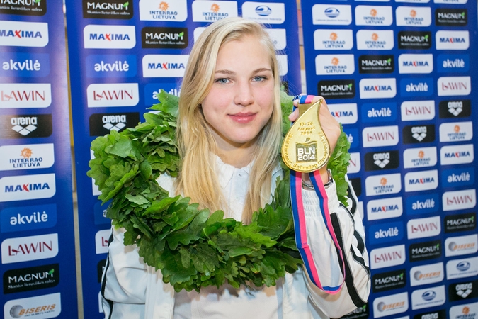 R. Meilutytė: pasiilgau varžybų