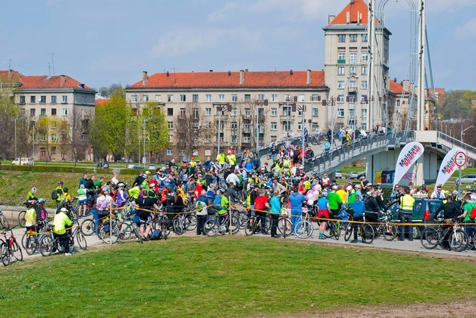 Į Kauną sugrįžta dviratininkų paradas