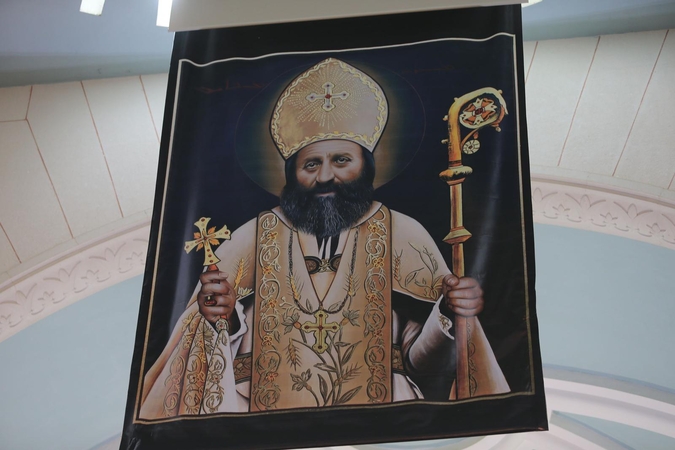 Beatifikuotas vyskupas, kuriam prieš šimtmetį nukirsta galva