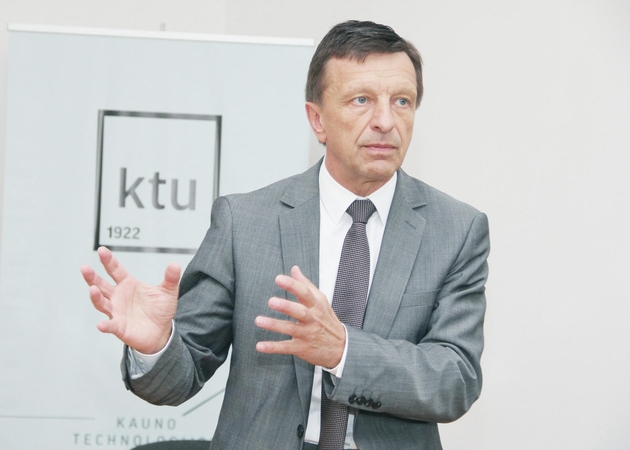 KTU rektorius Petras Baršauskas