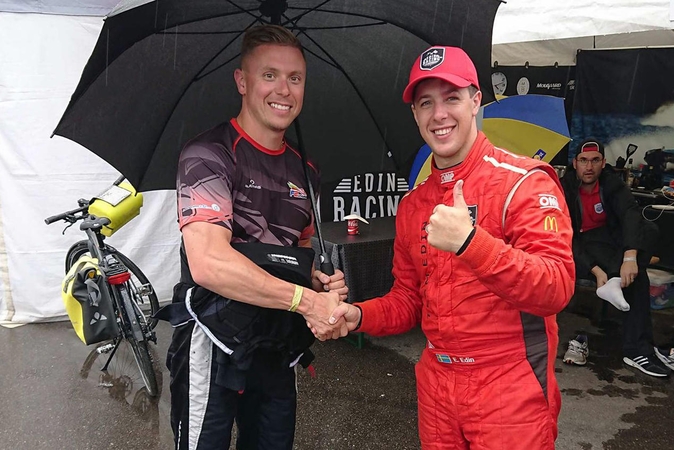 Kaunietis E. Riabko – Europos F2 vandens formulių vicečempionas!