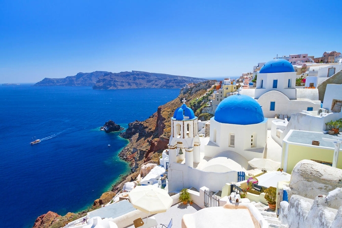 Lietuvos jaunavedžiai itin pamėgo Santorini salą