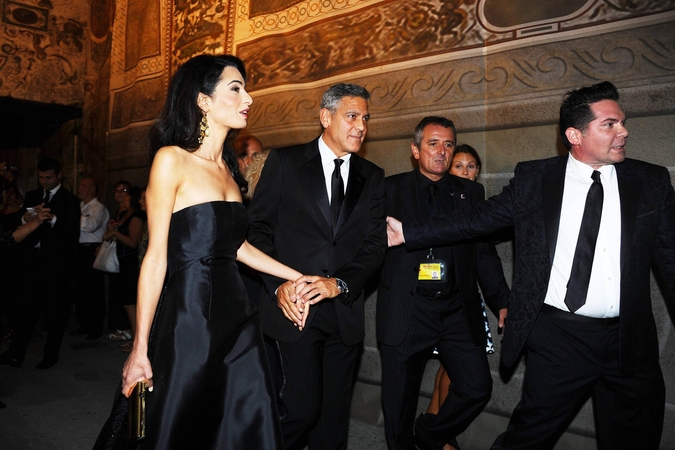 Daug triukšmo dėl nieko: Londonas ūžia dėl G. Clooney vestuvių