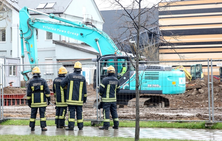 Prie prekybos centro „Panorama“ rasta aviacinė bomba