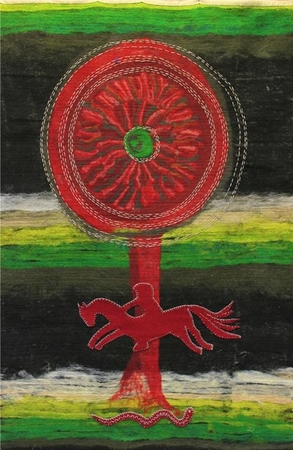 Z. Dargienės „Pasaulio medis“ (tekstilė)
