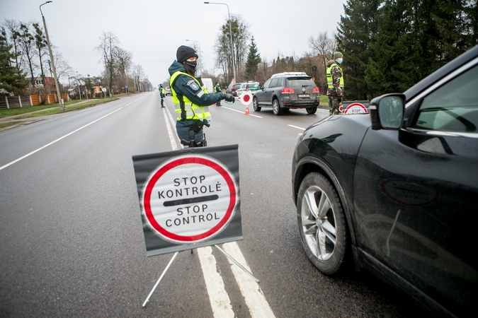 Kauną juosiančiuose kontrolės postuose įsivyrauja ramybė