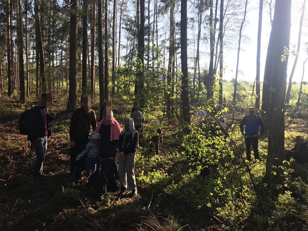 Vadinamojoje Dieveniškių kilpoje pasieniečiai sulaikė 14 migrantų