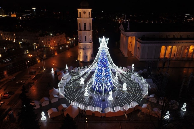 Vilniuje nevyks didžioji dalis planuotų kalėdinių renginių