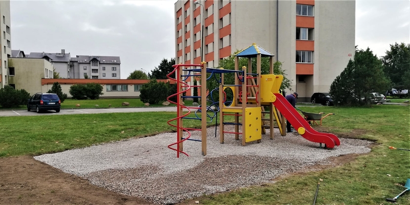Mažiesiems Akademijos gyventojams – nauja žaidimų erdvė