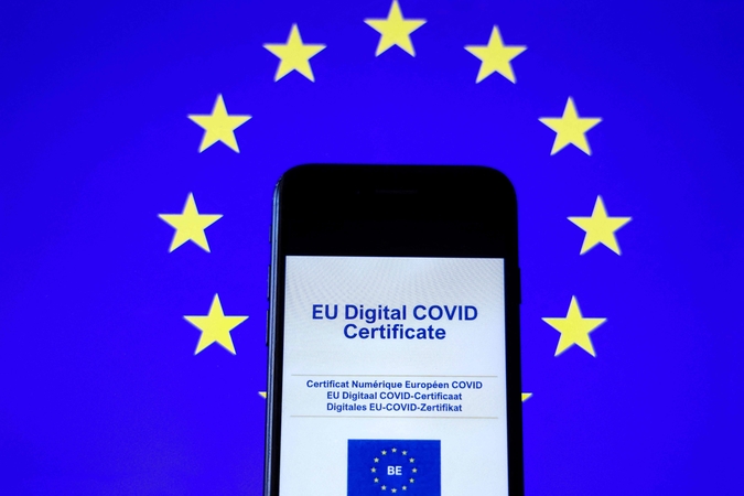 ES Skaitmeninio COVID pažymėjimo sistema startuos liepos pradžioje