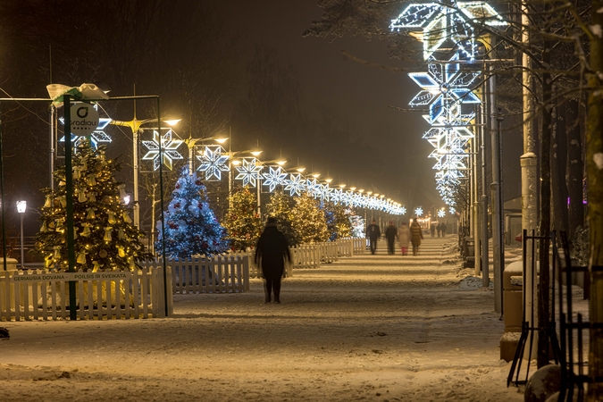 Visu ryškumu sužibusi Palanga užburs šventine magija