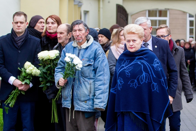 Prezidentė: tokie kaip E. Nekrošius – nepakeičiami