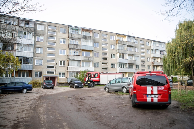 Kauno daugiabutyje nugriaudėjo sprogimas 