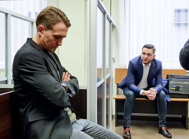 Iš kairės: Ričardas Pinikas ir Aivaras Miltenis