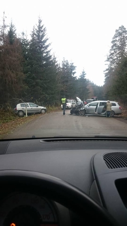 Avarija Kauno rajone: vienas vairuotojas neblaivus