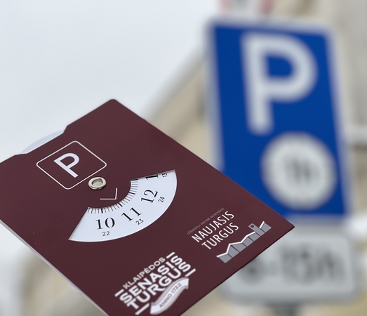 Automobilį prie Klaipėdos senojo turgaus galima parkuoti nemokamai