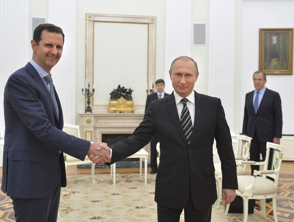 Basharas al Assadas ir Vladimiras Putinas