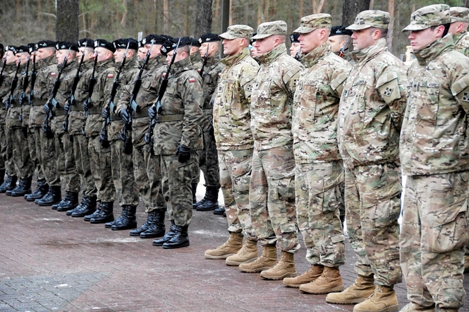 NATO batalionas Latvijoje susirinks birželį
