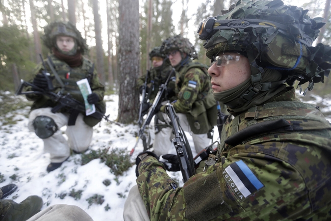 Estijoje pradedamas dislokuoti NATO batalionas