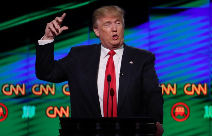 Vaizdo įrašas su CNN mušančiu D. Trumpu papiktino JAV žiniasklaidą
