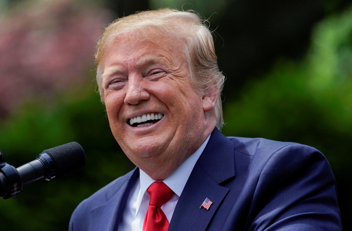 Išaugo D. Trumpo populiarumo reitingas