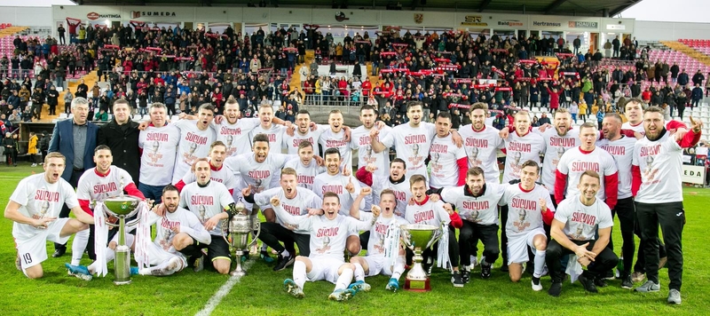 Čempioniškomis nuotaikomis – į dar vieną pergalę: „Sūduva“ įveikė „Kauno Žalgirį“
