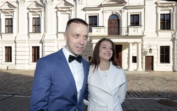 Paulius Motiejūnas ir Karolina Sklenytė