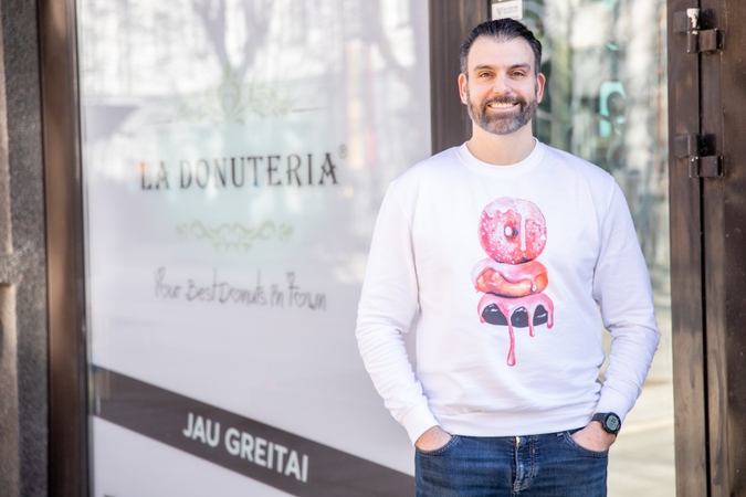 Smaližių rojus: Kaune duris atveria pasaulyje gerai žinoma spurginė „La Donuteria“
