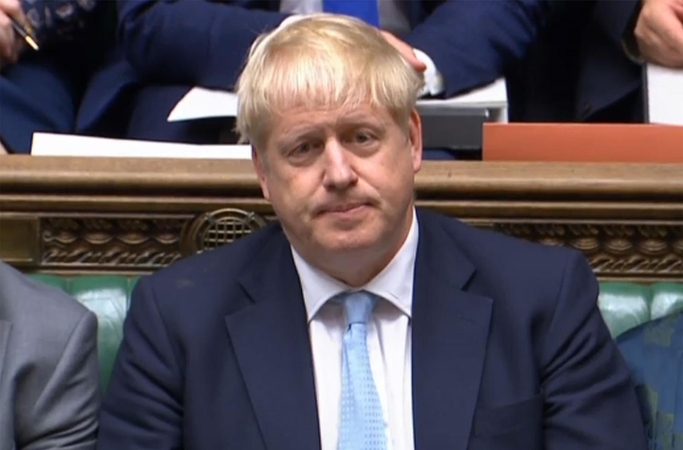 B. Johnsonas ragino parlamentą palaikyti jo naują „Brexit“ planą