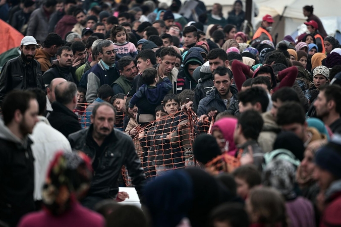 Planuoja uždaryti migrantų kelią ties Balkanais?