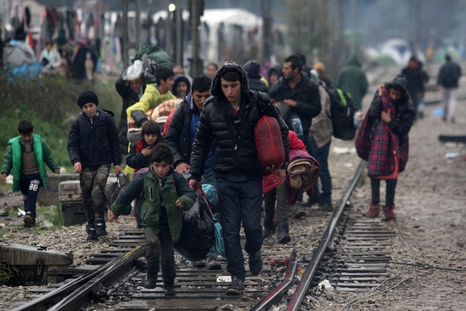 Migrantas iš Irako penkias valandas slėpėsi po autobusu