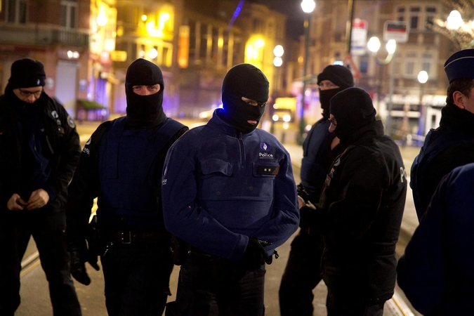 Antiteroristinis reidas Briuselyje: rasta „Islamo valstybės“ vėliava