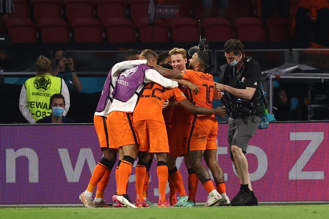 Europos futbolo čempionatas: Nyderlandai džiaugėsi pergale
