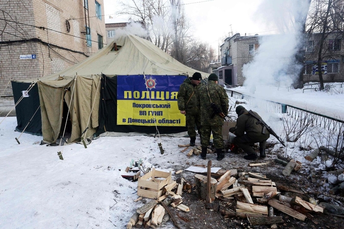 ES susirūpinusi dėl paaštrėjusio konflikto Ukrainoje