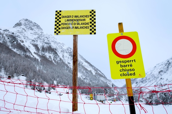 Šveicarijos ir Prancūzijos Alpėse per savaitgalį žuvo keturi žmonės