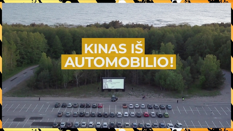 Helovino savaitgalis „drive-in“ kine Klaipėdoje