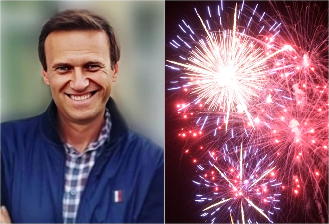 Per laidotuves – fejerverkai