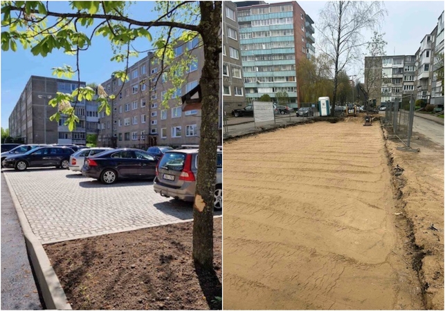 Klaipėdos savivaldybė daugiabučių kiemuose įrengs daugiau vietų automobiliams