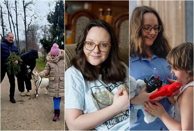 Autistiškos mergaitės mama: kartais atrodo, kad ne aš ją gelbėju, o ji mane